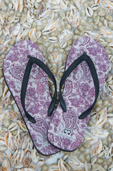 Plaj Terliği Şal Desen